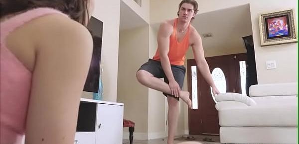  Stepbro fucks his stepsister to grow up